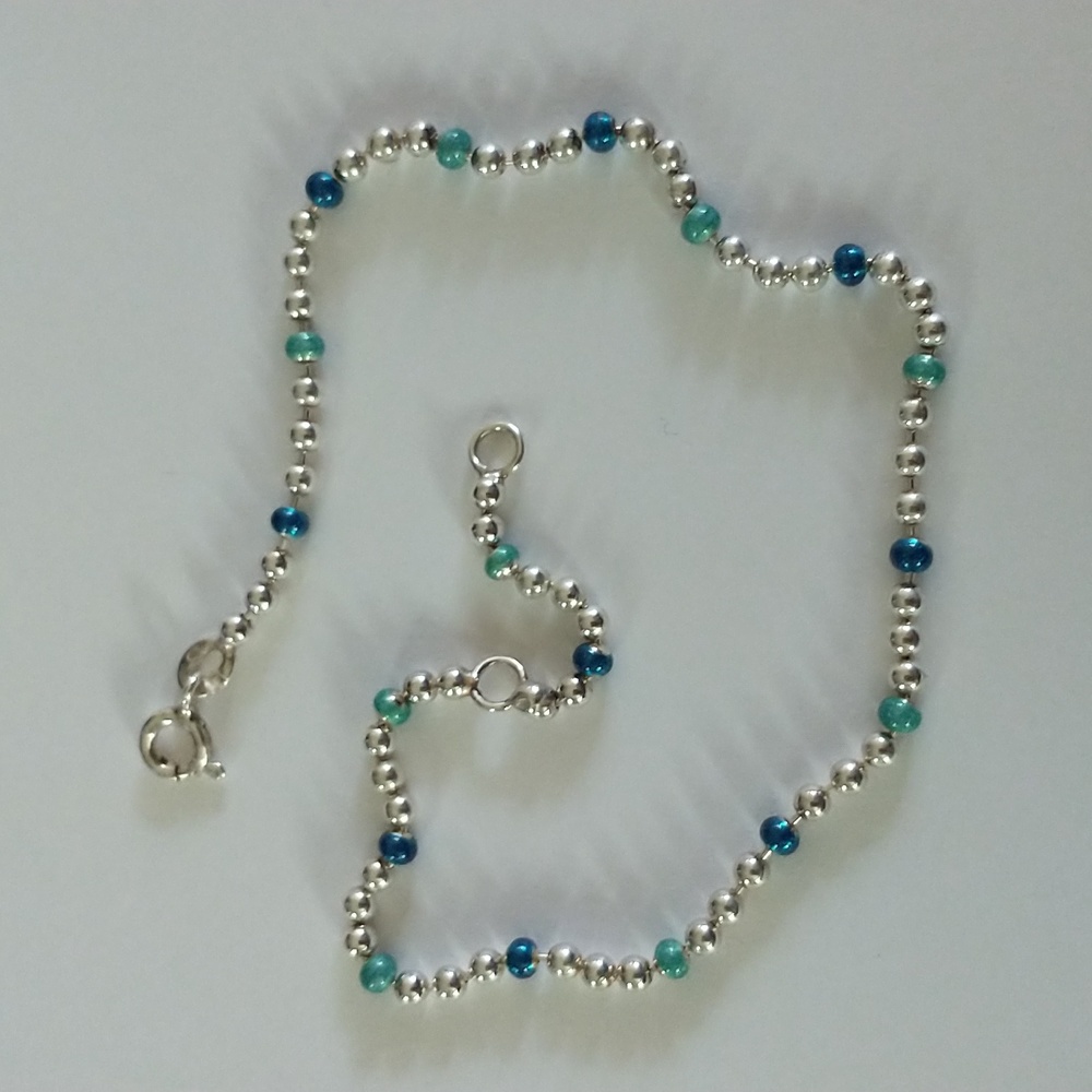 Sterling silver anklet (new)